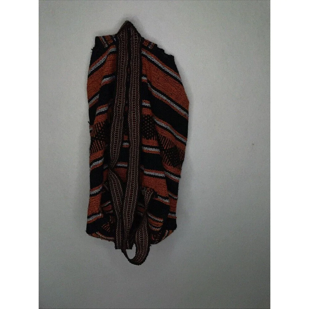 Denver Broncos Woven Backpack with Drawstring Closure no button